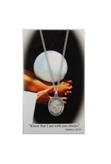 McVan Pewter Pendant with Prayer Card