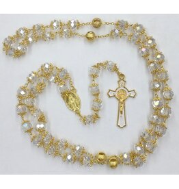 Holy Land Handicraft, LLC Large Capped Beads Jerusalem Rosary