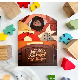 The Little Rose Shop Joseph's Workshop of Shapes Board Book