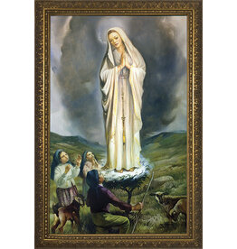 Catholic to the Max 8" x 12" Our Lady of Fatima with Children Framed Art