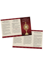 Ambrosiana An Hour of Adoration with Jesus in the Blessed Sacrament Trifold Card
