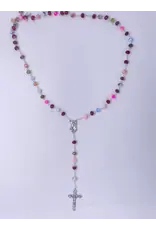 Lumen Mundi Multi-Color Stone Glass Rosary