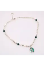 Devon Trading Company Our Lady of Guadalupe Pearl Necklace