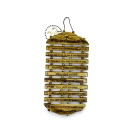 Holy Land Cradle Olive Wood Ten Commandments