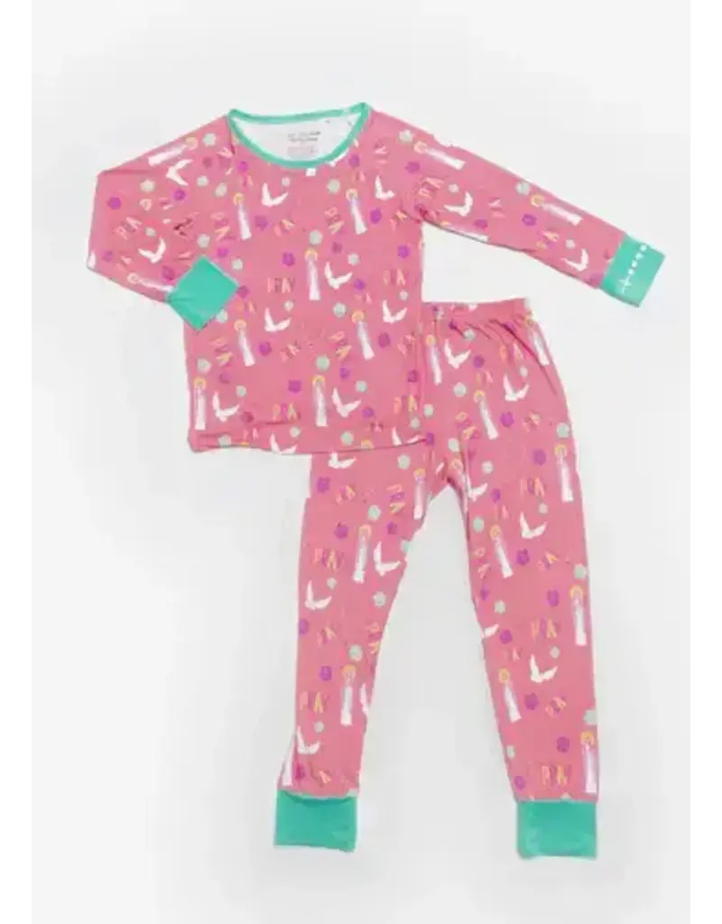 Pray Two Piece Kids Pajamas 4T