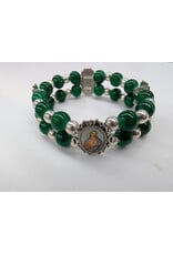 Holy Land Cradle Double Icon Bracelet, Assorted Colors