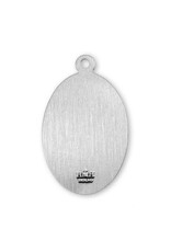 HMH Religious Sterling Silver St. Jude Medal on 24" Chain