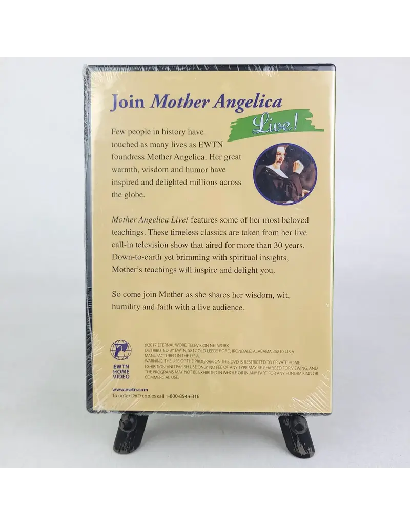 EWTN Mother Angelica Live! 4 DVD Set
