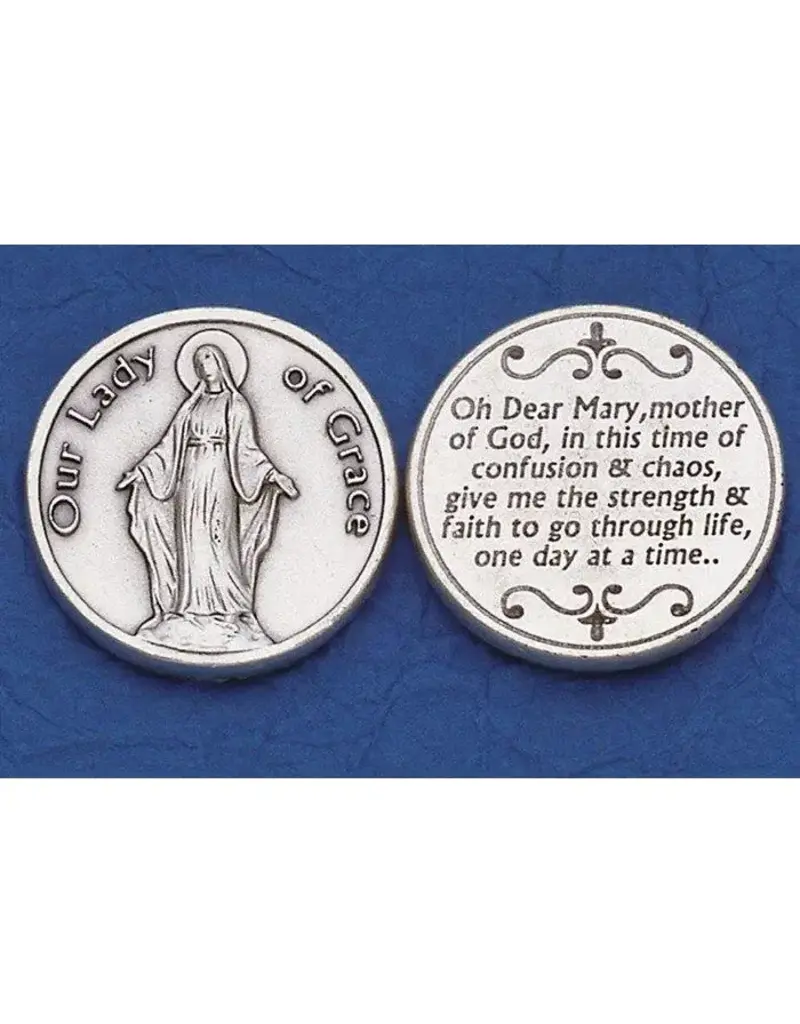Lumen Mundi Our Lady of Grace Pocket Token