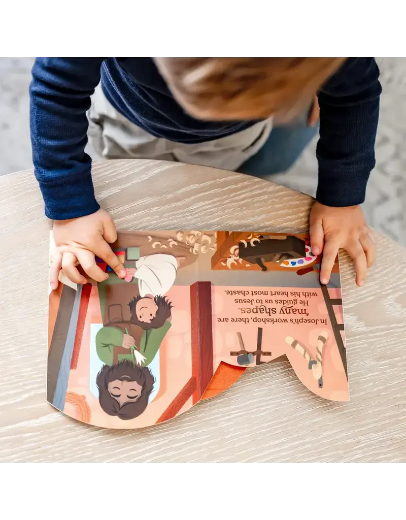 The Little Rose Shop Joseph's Workshop of Shapes Board Book