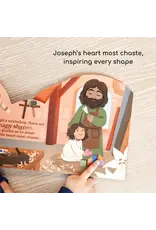 The Little Rose Shop Joseph's Workshop of Shapes Board Book