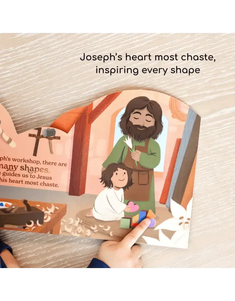 The Little Rose Shop Joseph's Workshop of Shapes Board Book