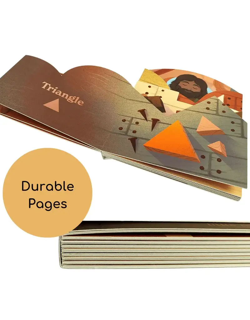 The Little Rose Shop Joseph's Workshop of Shapes Board Book