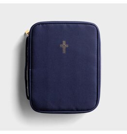 Bible Cover-Cross-Navy
