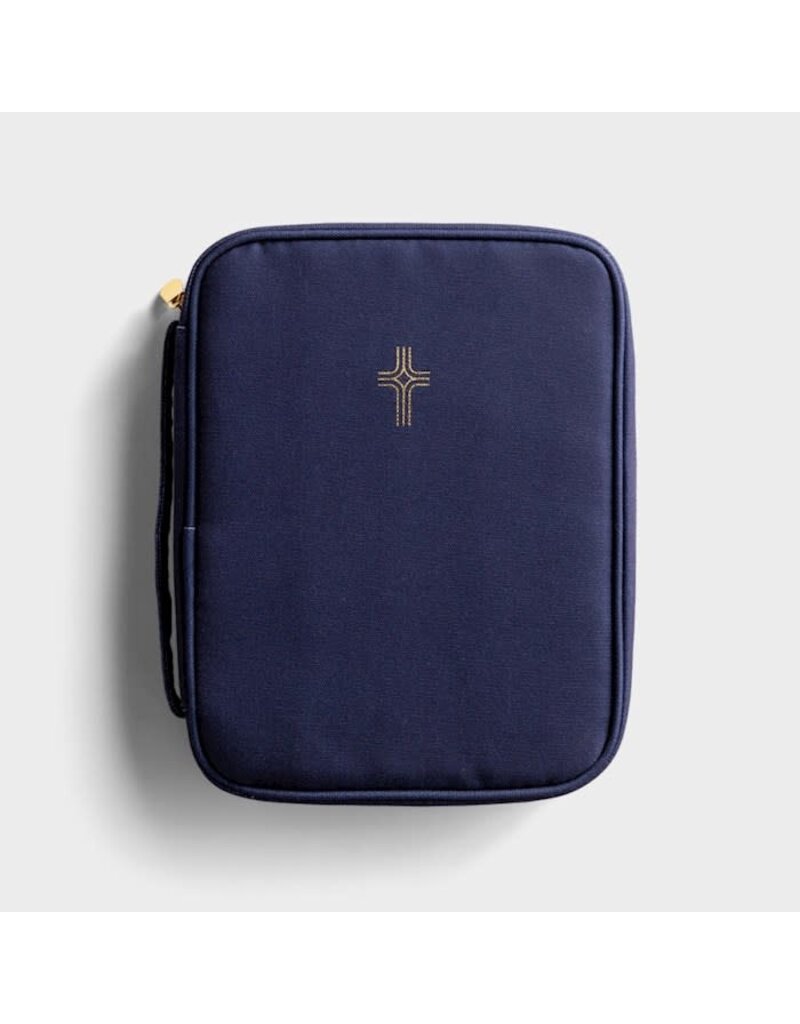 Bible Cover-Cross-Navy