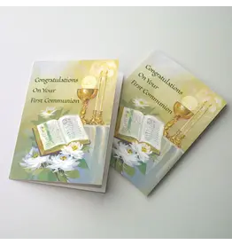 Altar + Home Congratulations on Your First Communion