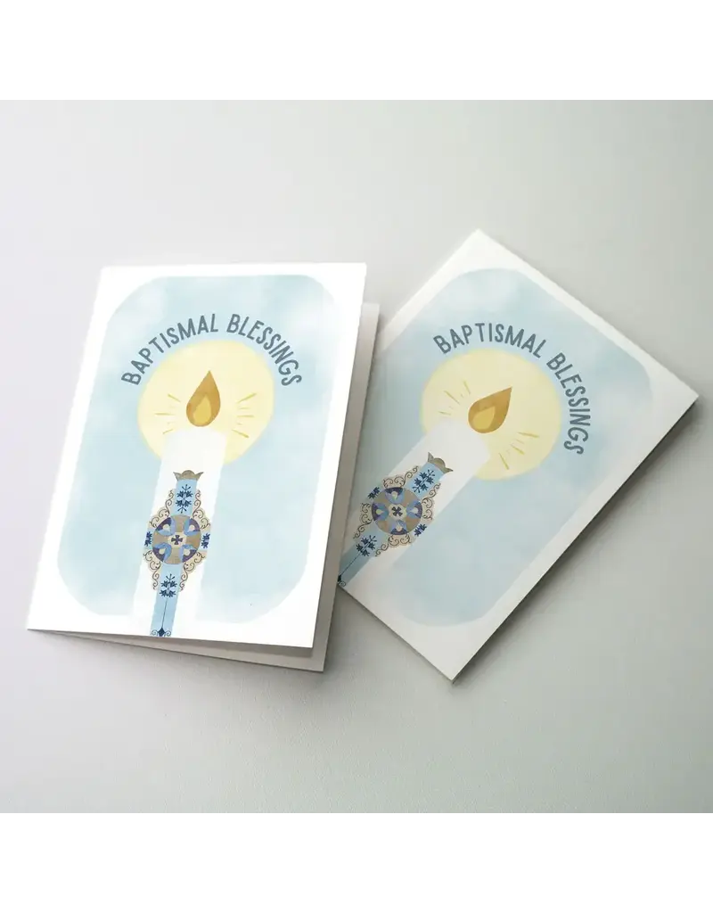 Altar + Home Baptismal Blessings Card
