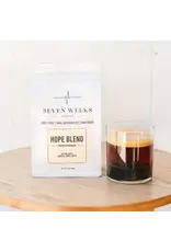 Seven Weeks Coffee:  Hope Blend, Medium Roast, Whole Bean, 12 oz Bag | Smooth, Sweet, Nutty