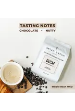 Seven Weeks Coffee:  Decaf, Medium Roast, Whole Bean, 12 oz Bag | Nutty, Dark Chocolate, Sweet