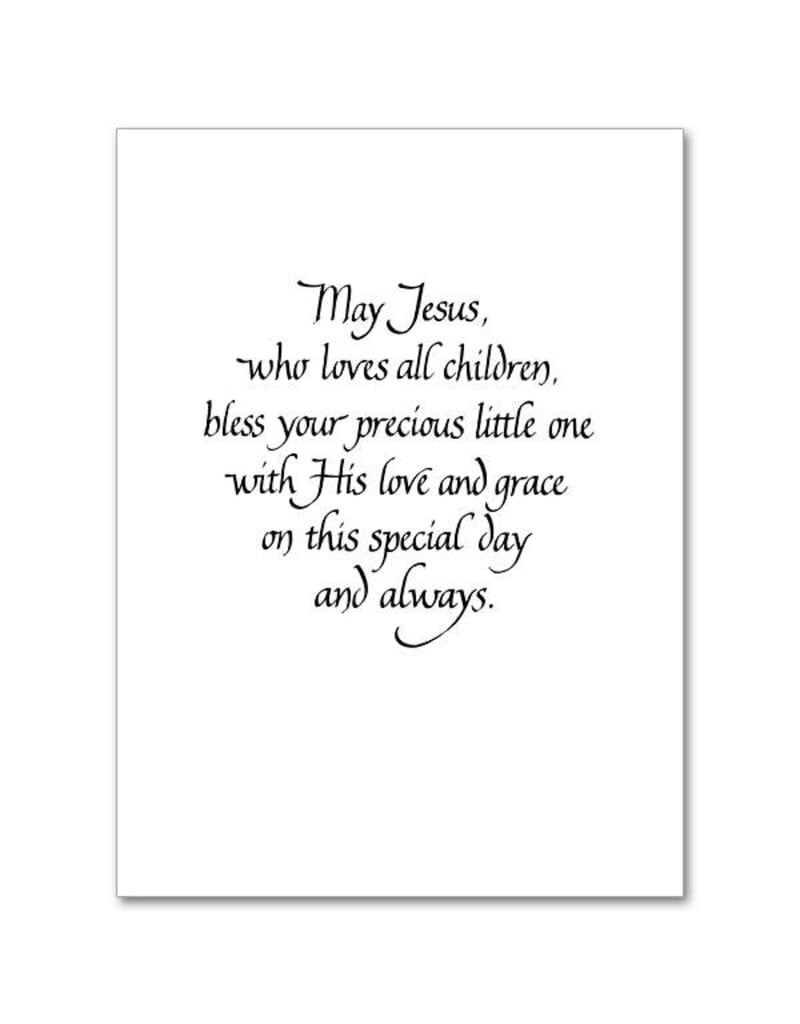 Altar + Home Blessings on Baby's Baptism Greeting Card