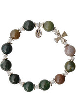 Sine Cera Multicolor Onyx Rosary Bracelet (10mm)