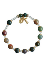 Sine Cera Multicolor Onyx Rosary Bracelet (8mm)