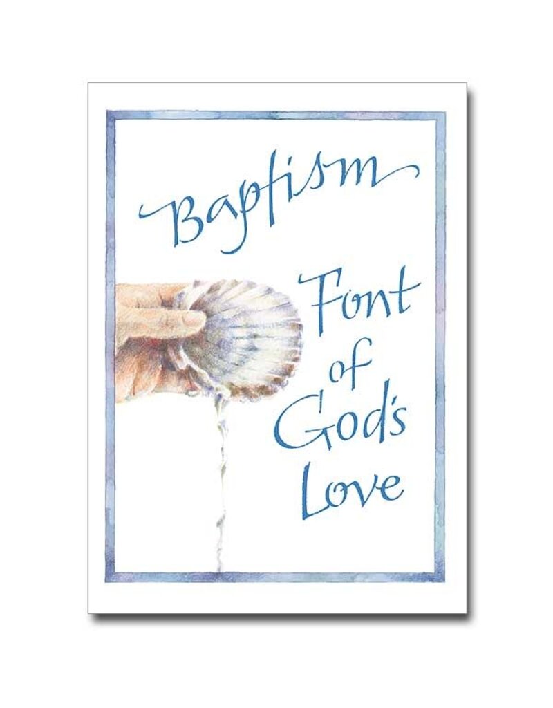 Altar + Home Baptism Font of God's Love Card