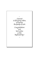 Altar + Home Baptism Font of God's Love Card