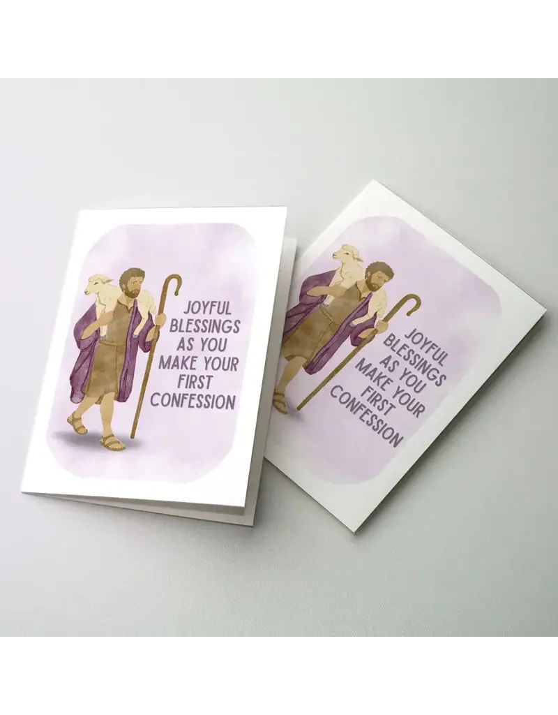 Altar + Home Joyful Blessings as You Make Your First Confession