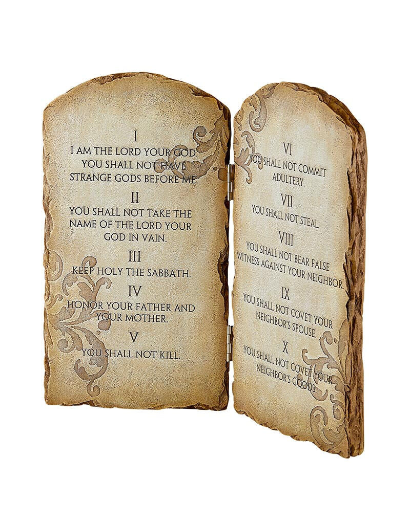 Avalon Gallery Ten Commandments Plaque