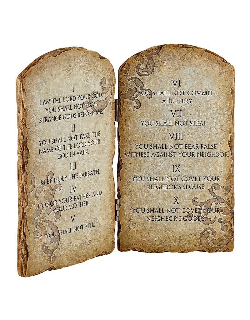 Avalon Gallery Ten Commandments Plaque