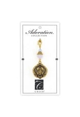 Creed Miraculous Medal Adoration Bag Clip
