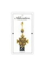 Creed Saint Benedict Medal Adoration Bag Clip