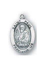 HMH Religious Saint Paul Oval Sterling Silver Medal