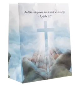 Lumen Mundi John 2:25 Gift Bag with Gift Tissue. 9.75x 7.75 - Large