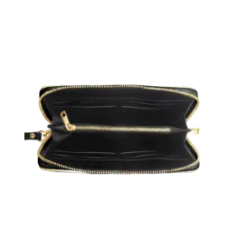 "Rosaria"  Faux Leather Wallet (Mary and the Child Jesus with Roses)