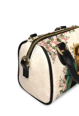 "Domora" Mini Satchel (Holy Family with Roses)