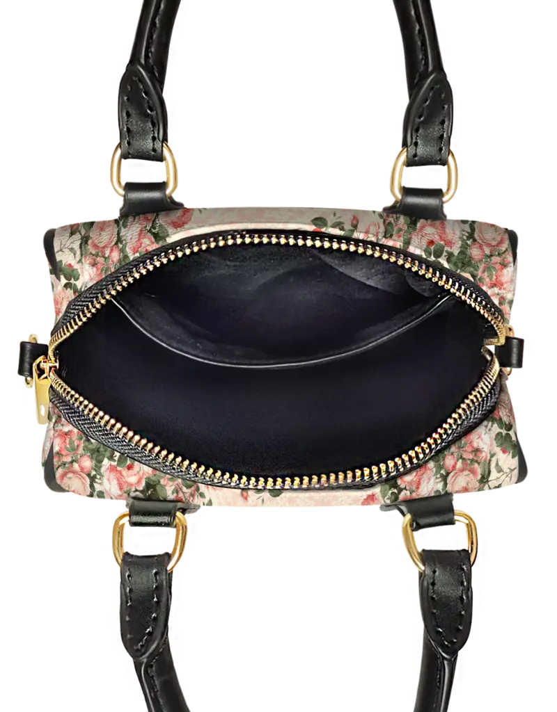 "Domora" Mini Satchel (Holy Family with Roses)