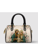 "Domora" Mini Satchel (Holy Family with Roses)