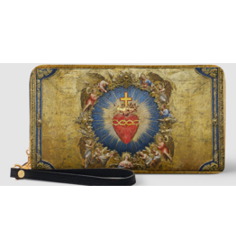 "Sacred" Faux Leather Wallet (Sacred Heart)