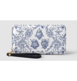 "Trinitas" Faux Leather Wallet (Holy Family Hearts)