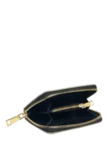 "Domora" Mini Faux Leather Wallet (Holy Family with Roses)