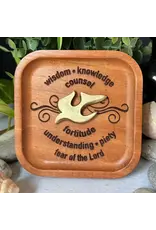 Abbey & CA Gift Seven Gifts of the Holy Spirit Trinket Dish