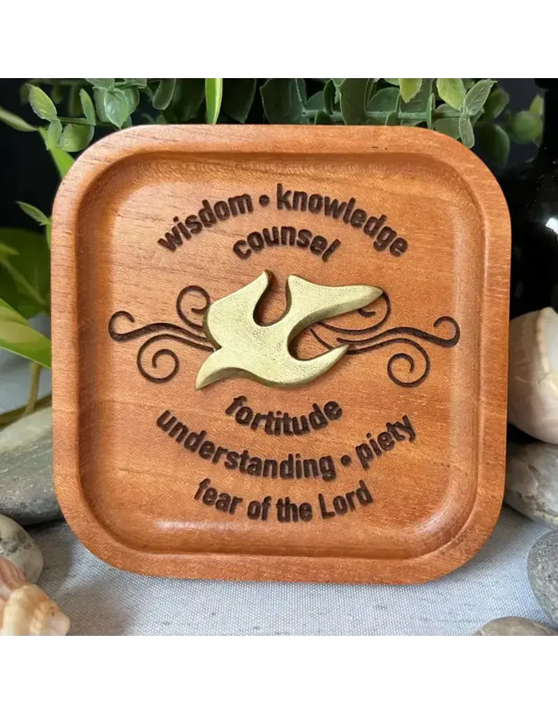 Abbey & CA Gift Seven Gifts of the Holy Spirit Trinket Dish