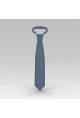 ProselyTies Blue Jerusalem Cross Necktie with White Accents