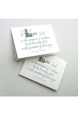 Altar + Home To Love God Is the Greatest... - Box of 12 Petite Notes with Envelopes