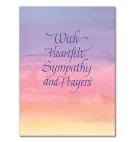 Altar + Home With Heartfelt Sympathy and Prayers - Sympathy Card