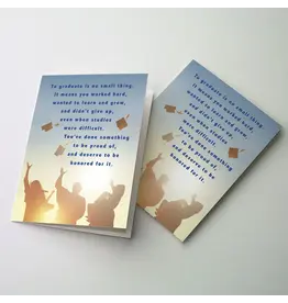 Altar + Home To Graduate Is No Small Thing General Graduation Congratulations Card