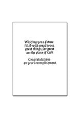 Altar + Home Graduation Blessings Card