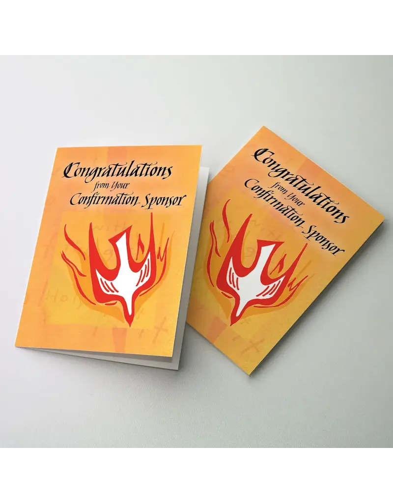 Altar + Home Congratulations from Your Confirmation Sponsor Card